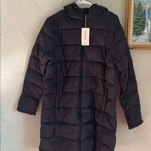 New coat, never used, black XL